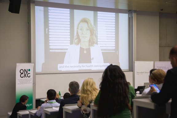 Video message by Evelyn Kölldorfer-Leitgeb, President of the Austrian HPH Network 