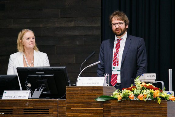 Co-chairs Sally Fawkes and Herwig Ostermann 